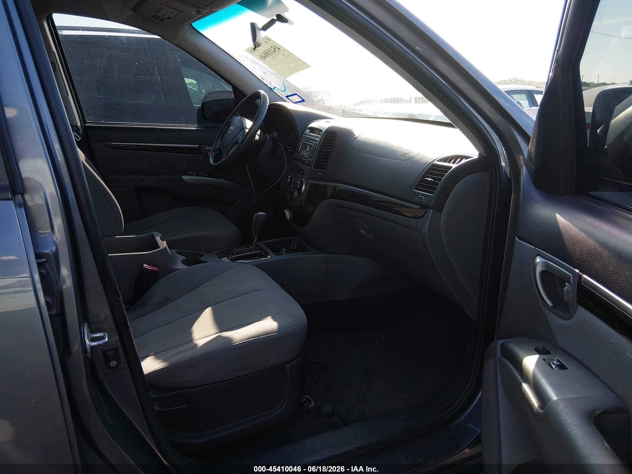 2010 Hyundai Santa Fe Gls Gray vin: 5NMSGDAB6AH380507