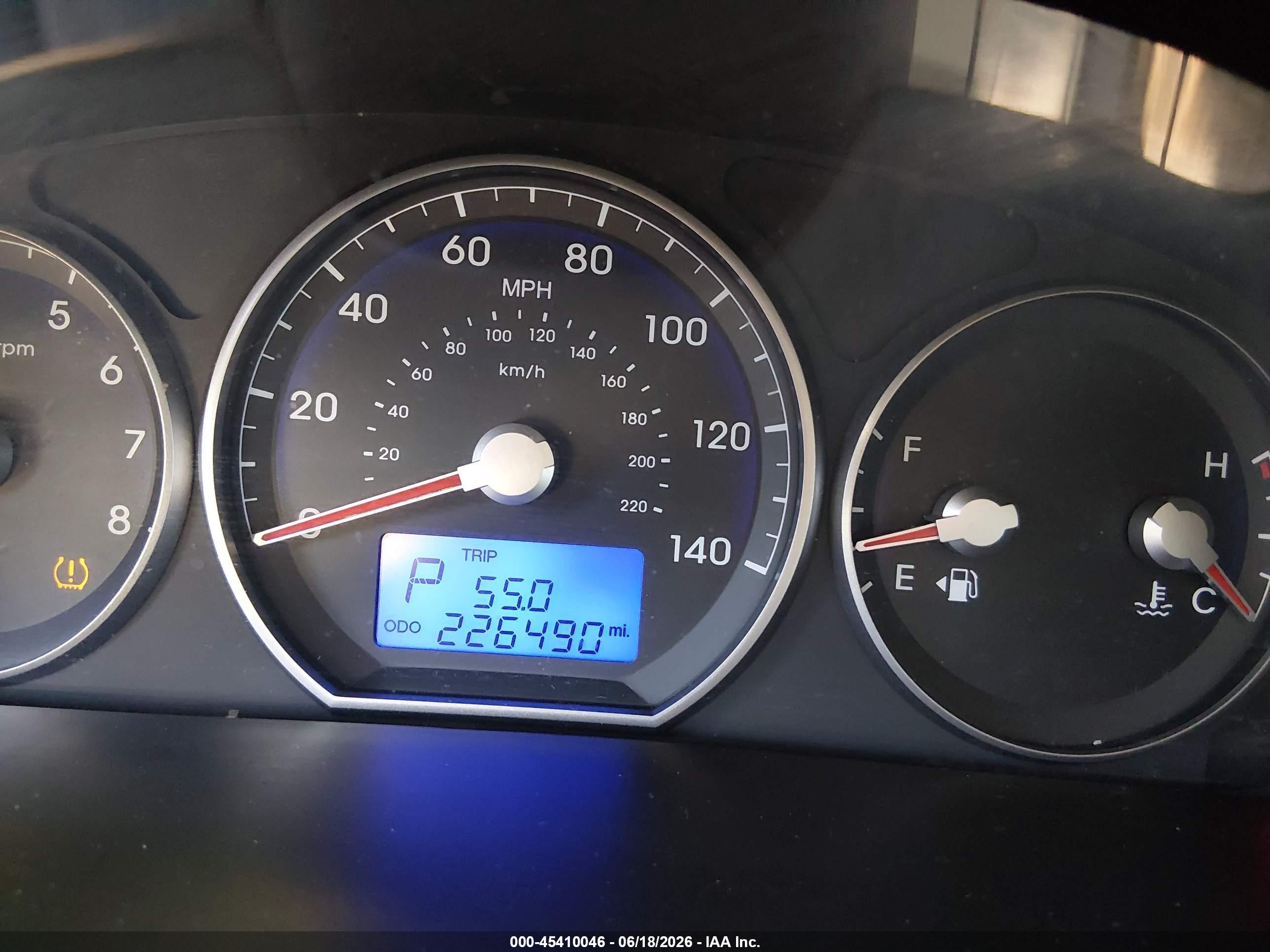 2010 Hyundai Santa Fe Gls Gray vin: 5NMSGDAB6AH380507