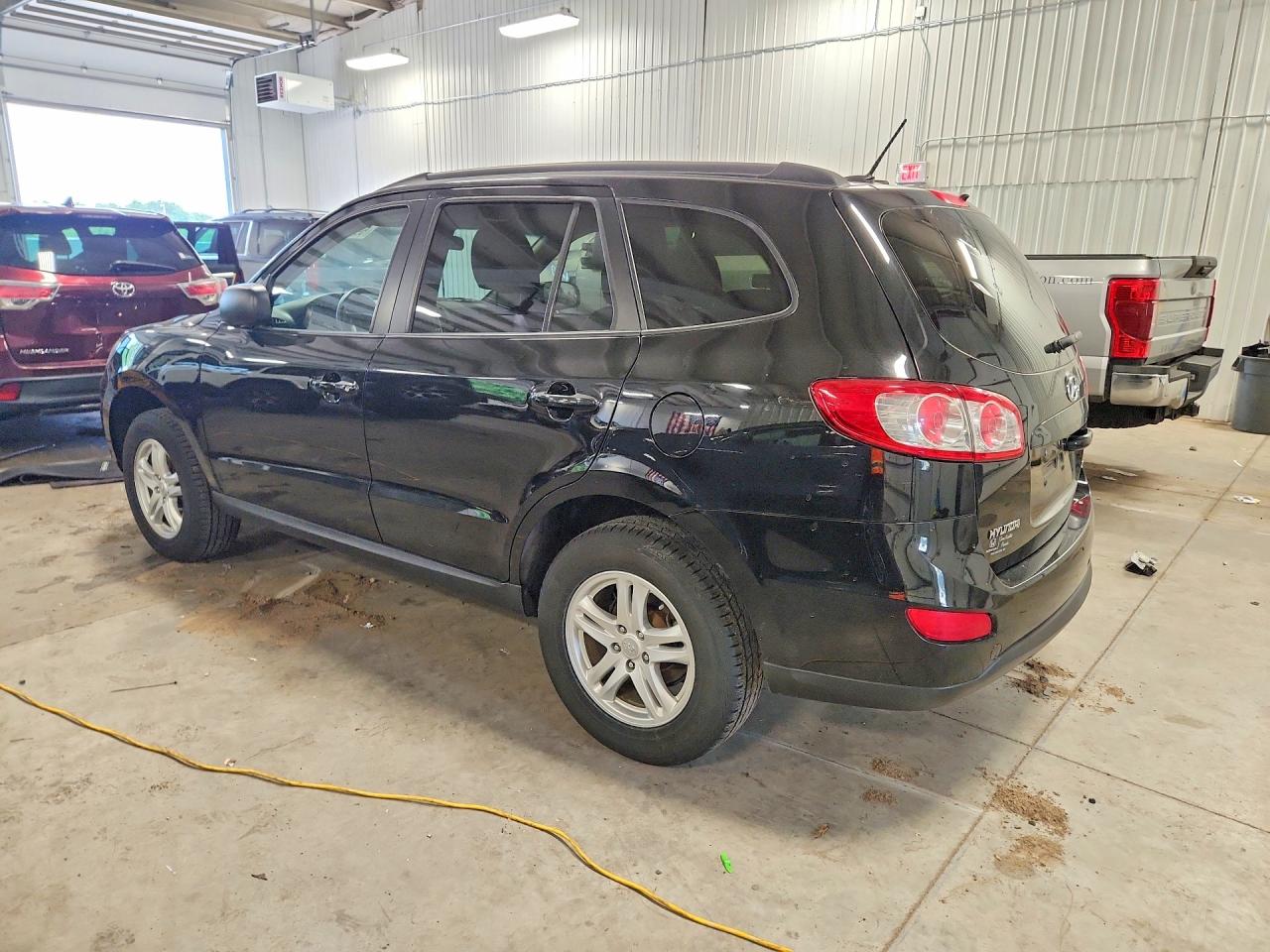 2010 Hyundai Santa Fe Gls Черный vin: 5NMSGDAB6AH389417