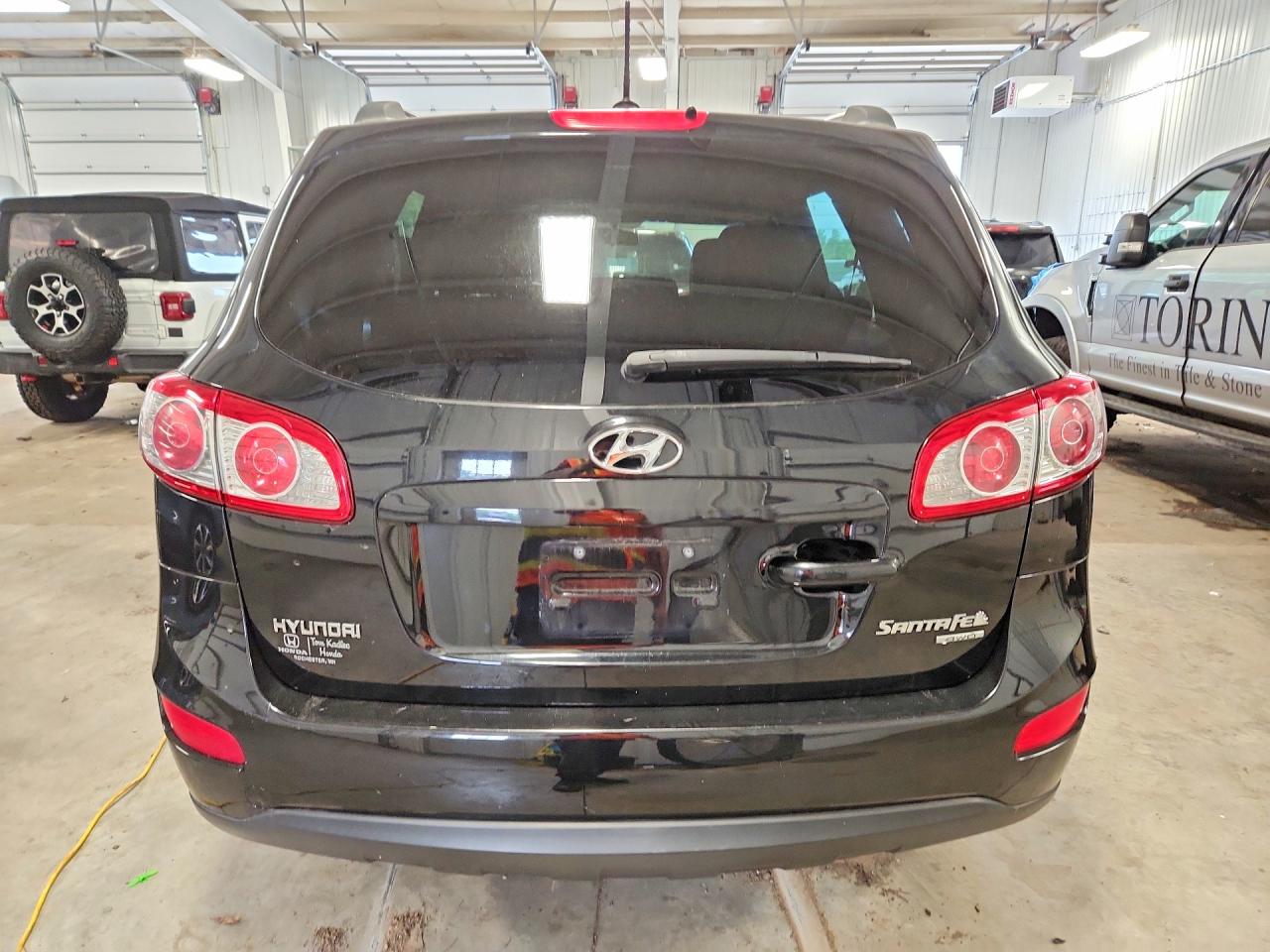 2010 Hyundai Santa Fe Gls Черный vin: 5NMSGDAB6AH389417