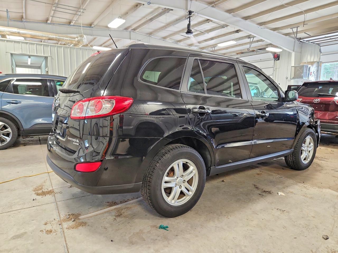 2010 Hyundai Santa Fe Gls Черный vin: 5NMSGDAB6AH389417