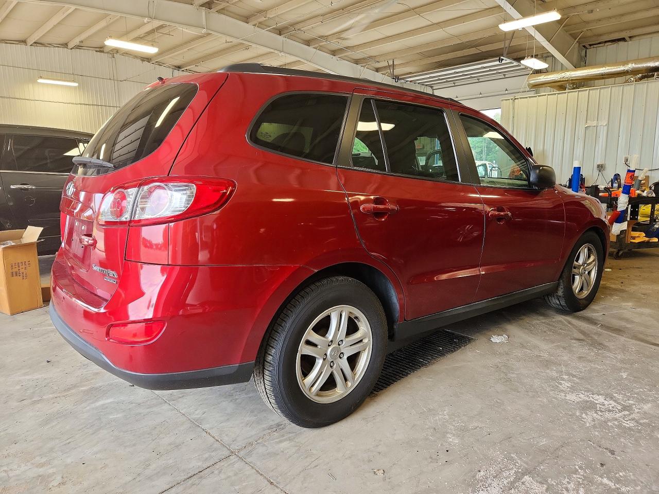 2010 Hyundai Santa Fe Gls Red vin: 5NMSGDAB7AH333700