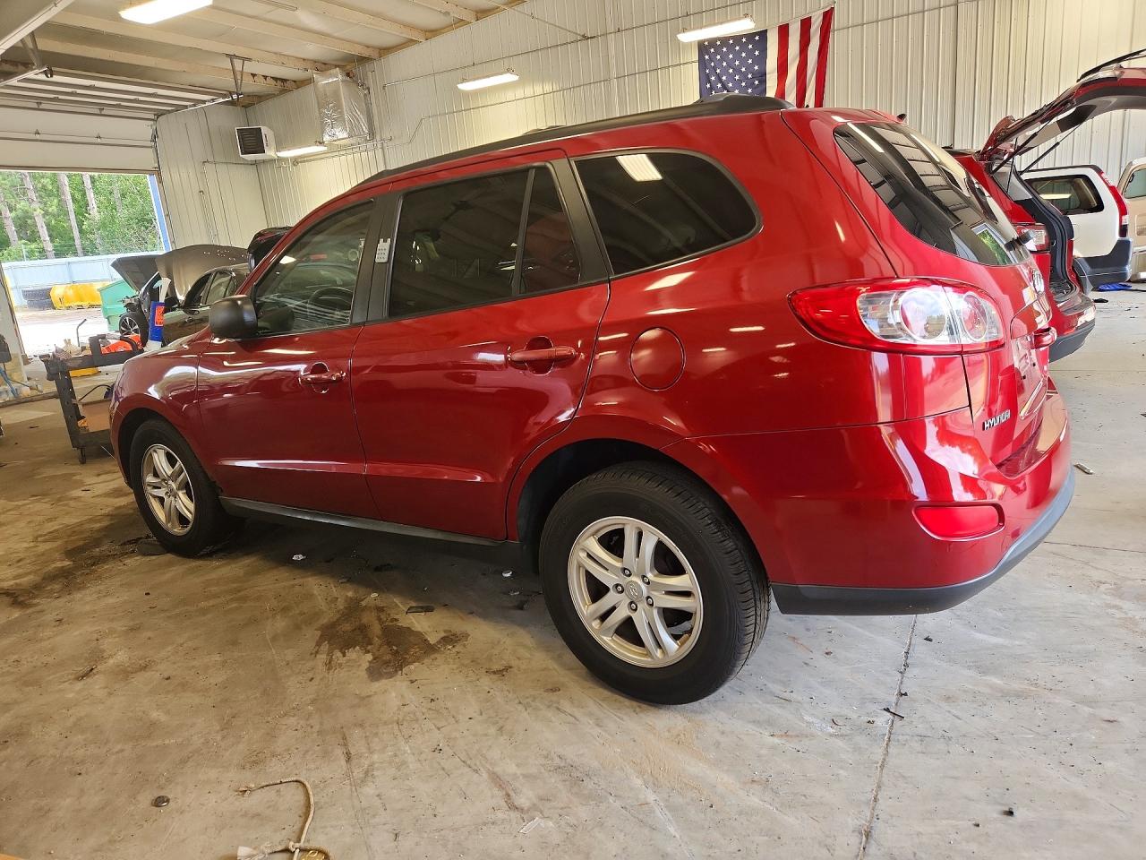 2010 Hyundai Santa Fe Gls Red vin: 5NMSGDAB7AH333700