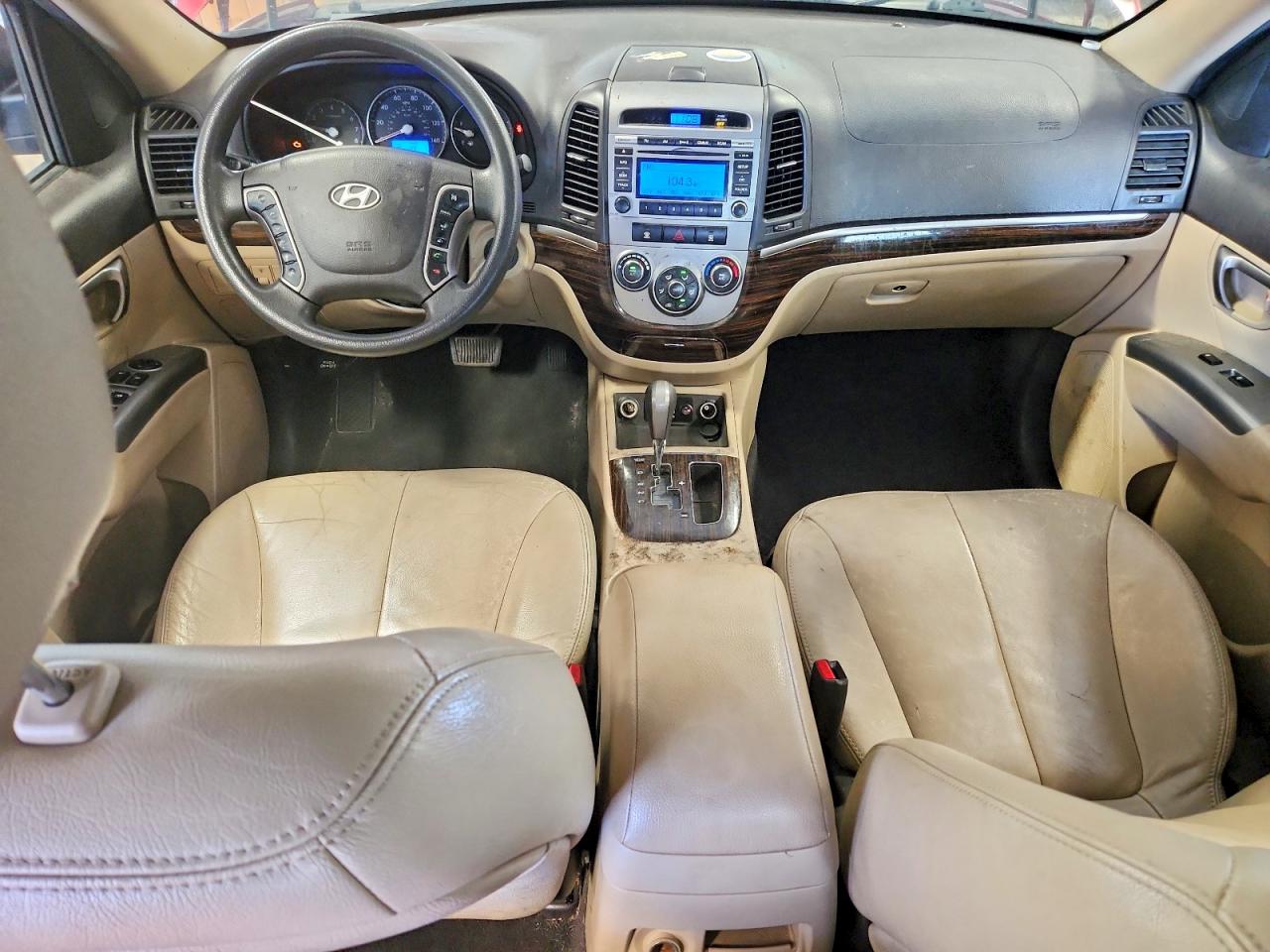2010 Hyundai Santa Fe Gls Red vin: 5NMSGDAB7AH333700