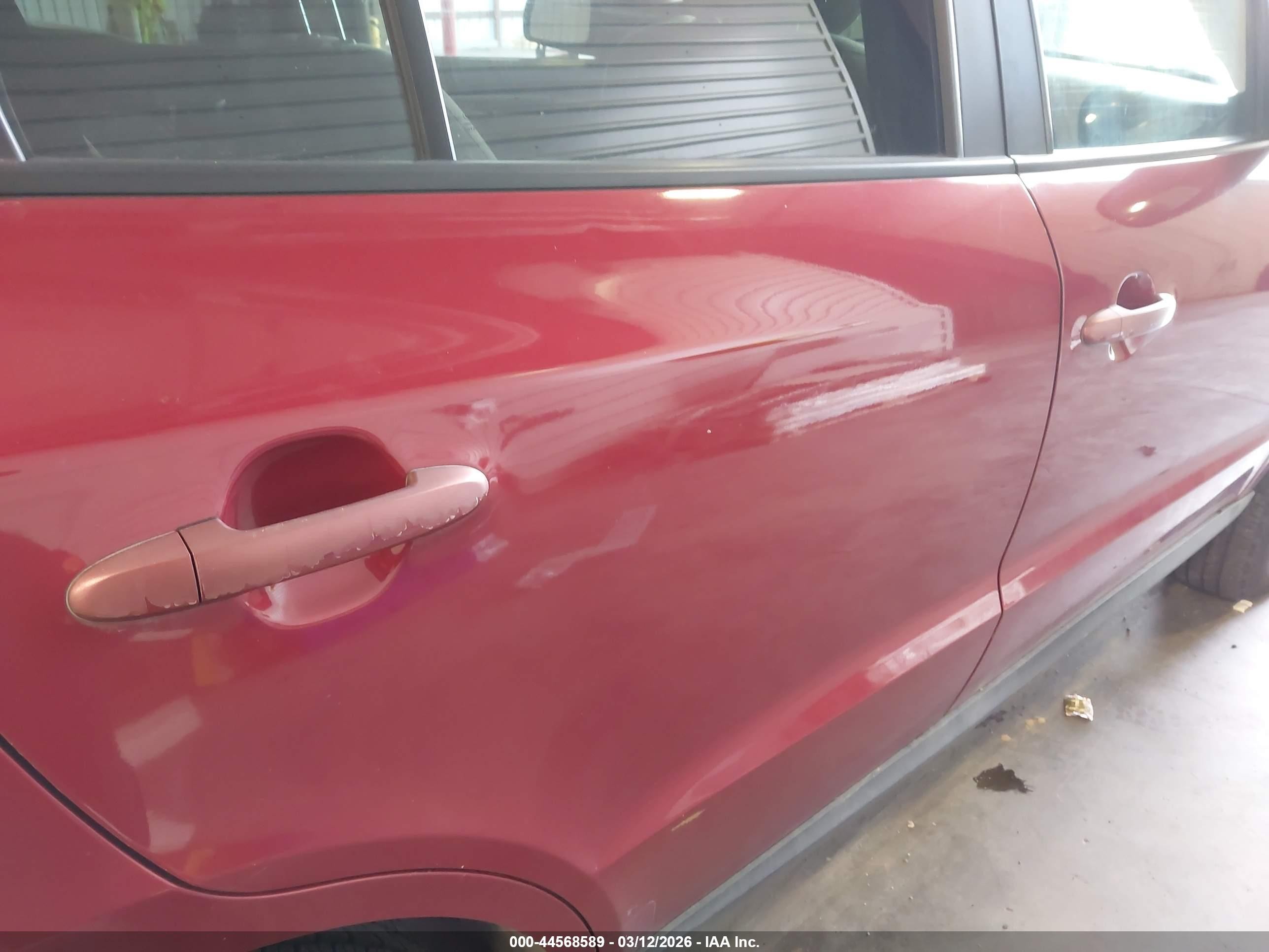 2010 Hyundai Santa Fe Gls Red vin: 5NMSGDAB7AH350206