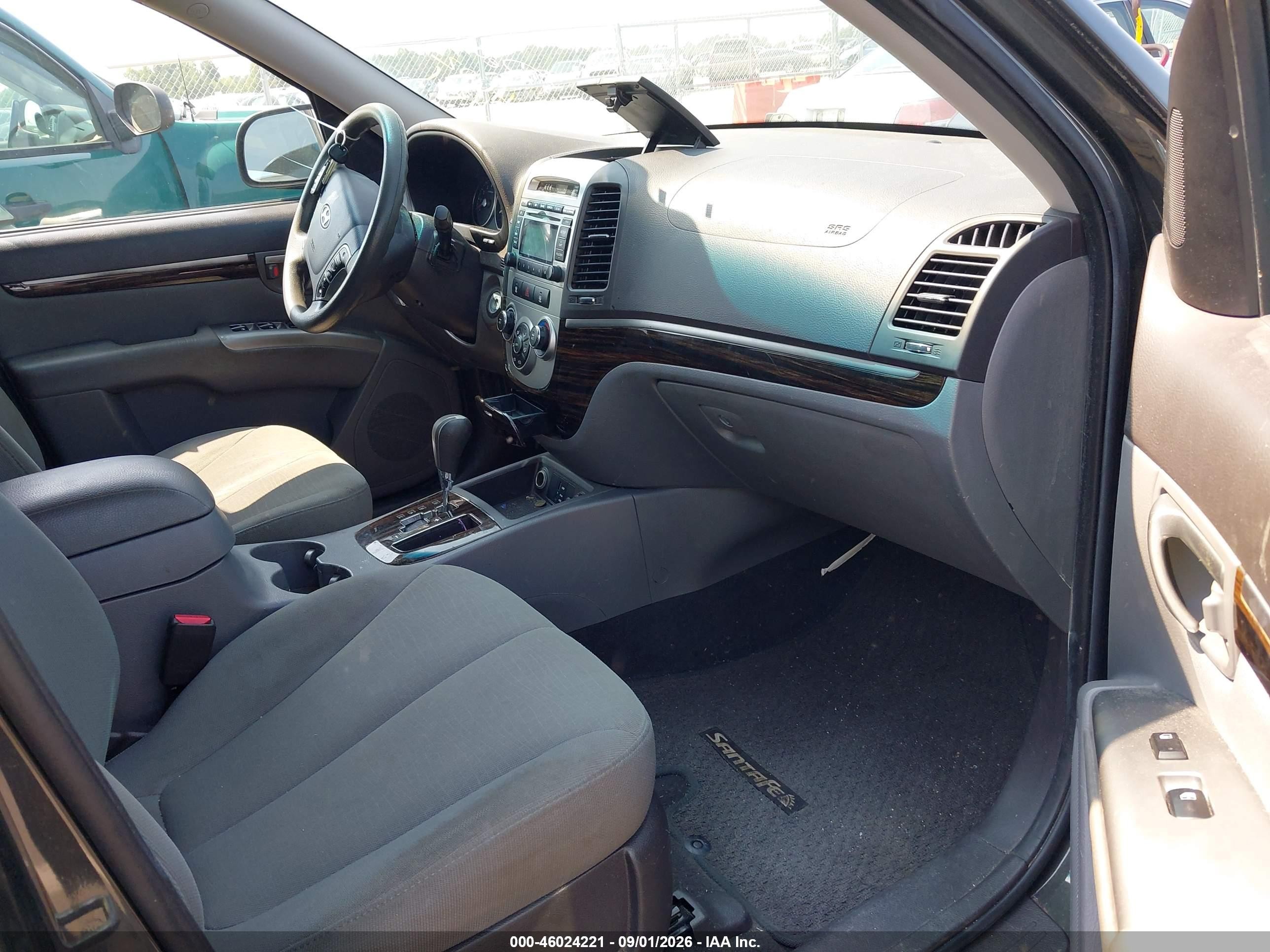 2010 Hyundai Santa Fe Gls Gray vin: 5NMSGDAB7AH350335