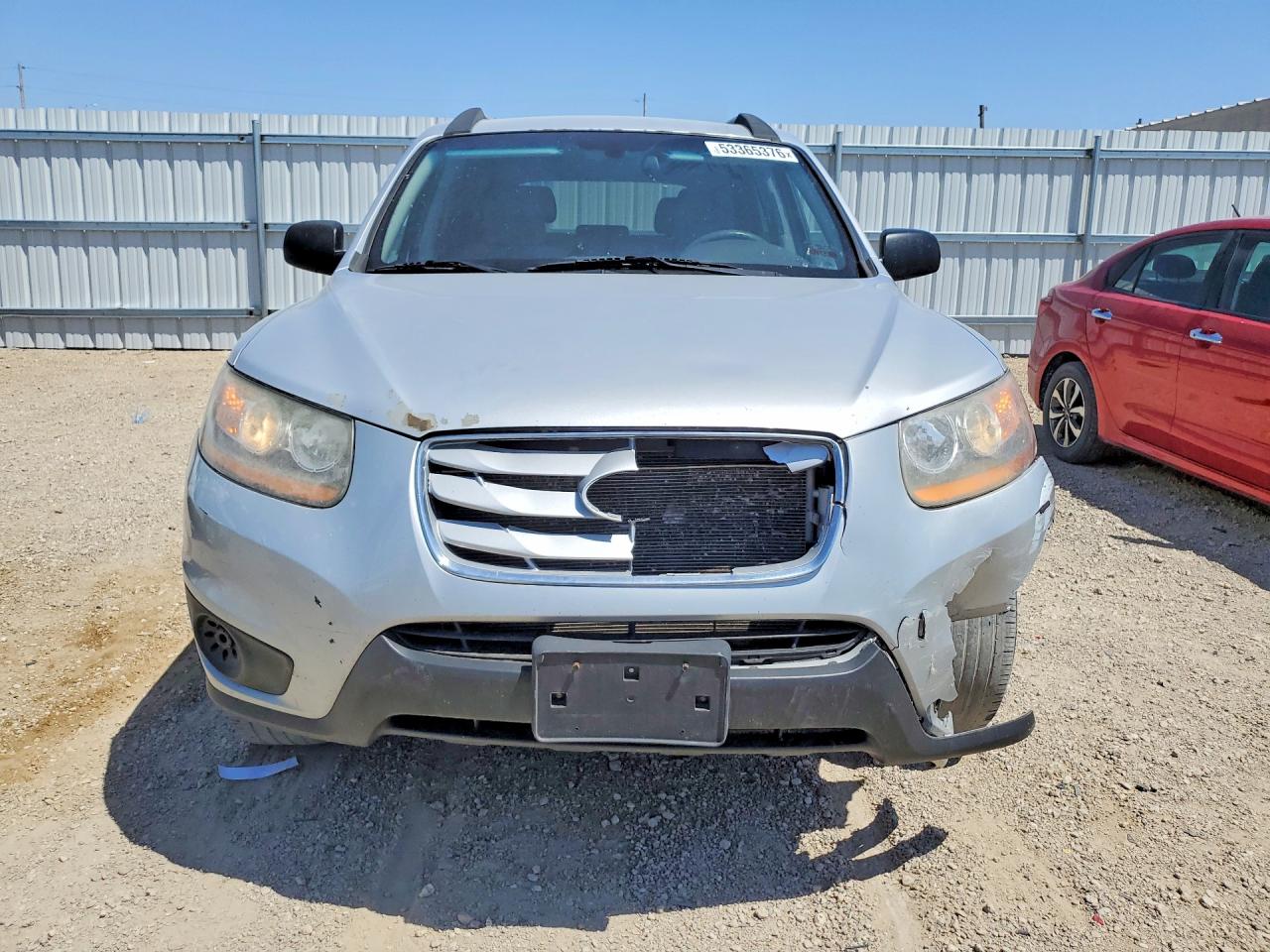 2010 Hyundai Santa Fe Gls Серебряный vin: 5NMSGDAB7AH369385