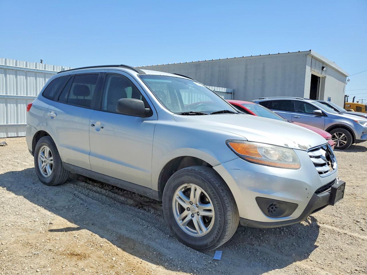 2010 Hyundai Santa Fe Gls Серебряный vin: 5NMSGDAB7AH369385