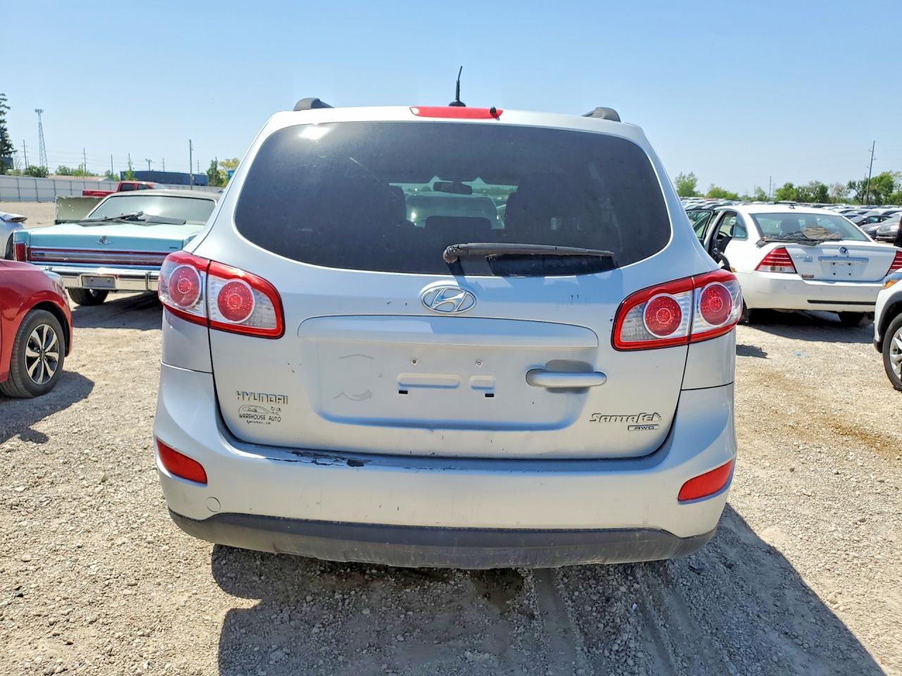 2010 Hyundai Santa Fe Gls Серебряный vin: 5NMSGDAB7AH369385