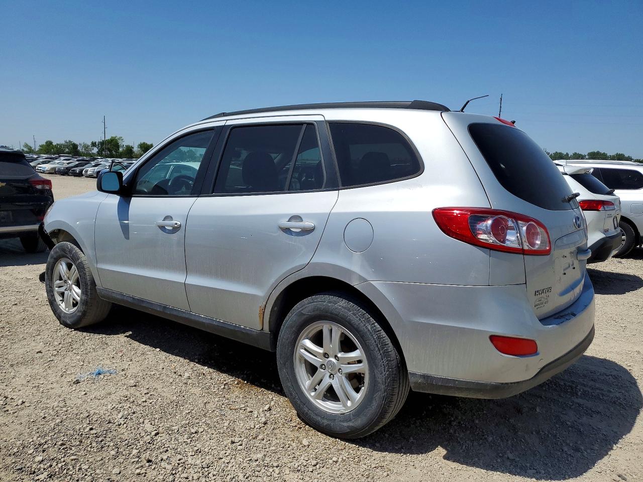 2010 Hyundai Santa Fe Gls Серебряный vin: 5NMSGDAB7AH369385