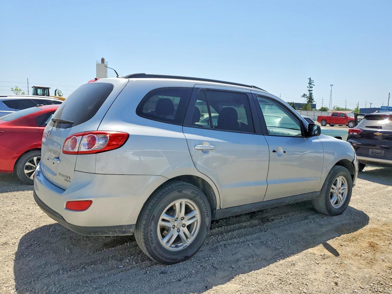 2010 Hyundai Santa Fe Gls Серебряный vin: 5NMSGDAB7AH369385