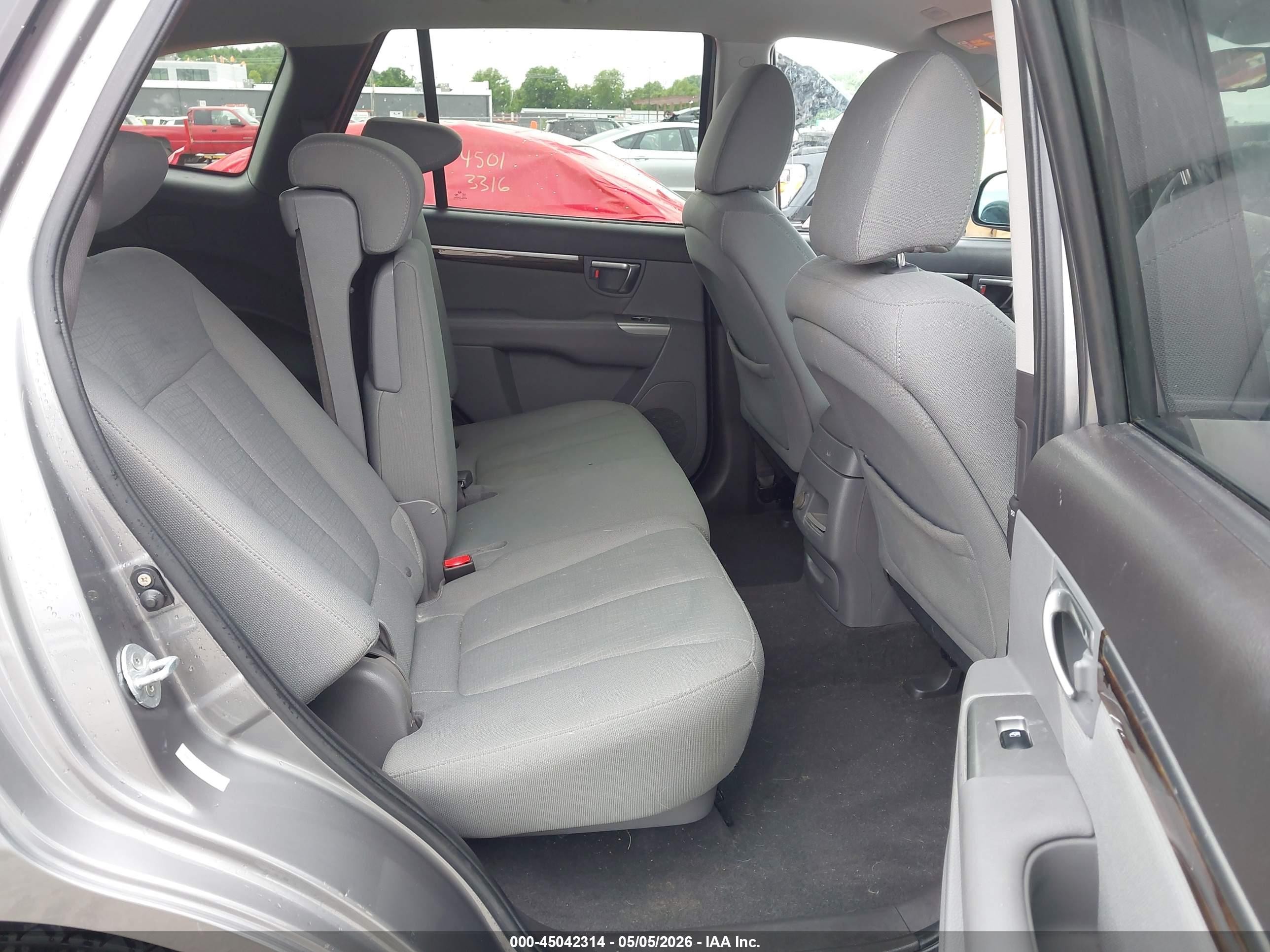 2010 Hyundai Santa Fe Gls Gray vin: 5NMSGDAB7AH372173