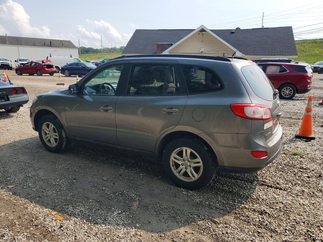2010 Hyundai Santa Fe Gls Gray vin: 5NMSGDAB7AH373033