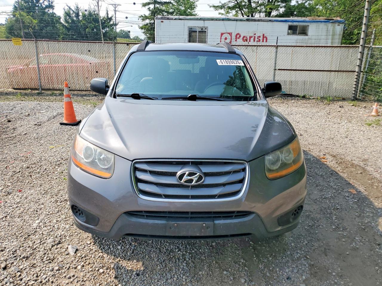 2010 Hyundai Santa Fe Gls Gray vin: 5NMSGDAB7AH373033