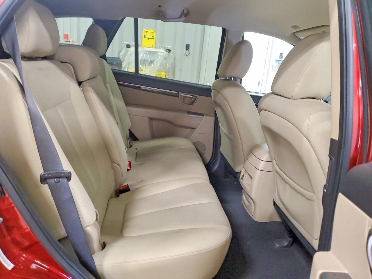 2010 Hyundai Santa Fe Gls Red vin: 5NMSGDAB8AH346942