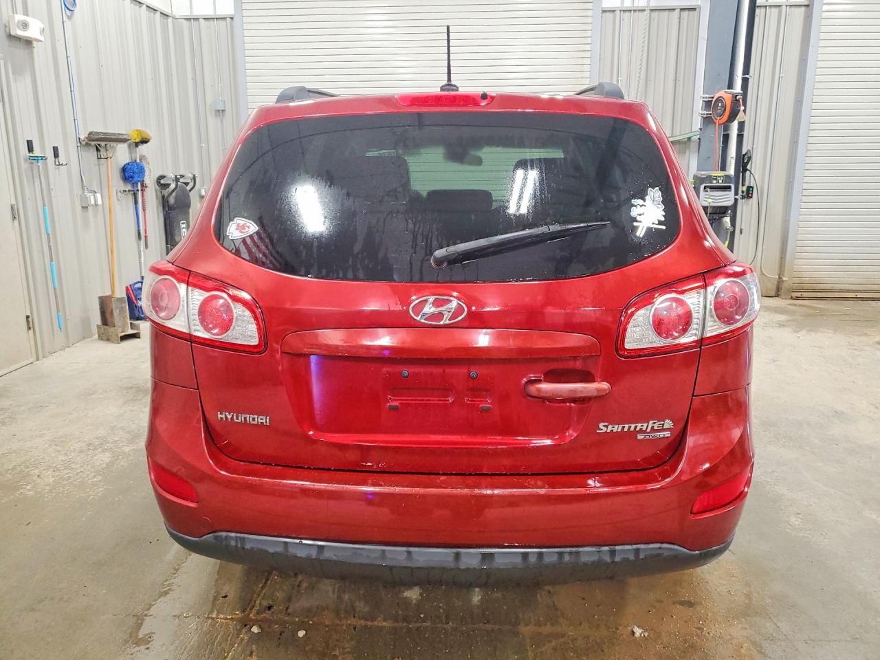 2010 Hyundai Santa Fe Gls Red vin: 5NMSGDAB8AH346942