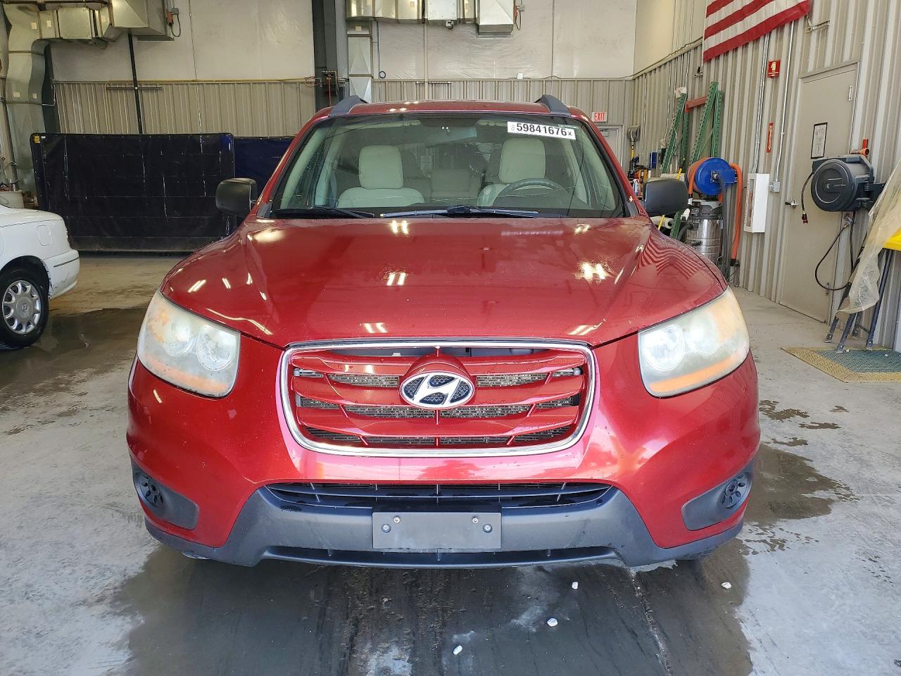 2010 Hyundai Santa Fe Gls Red vin: 5NMSGDAB8AH346942