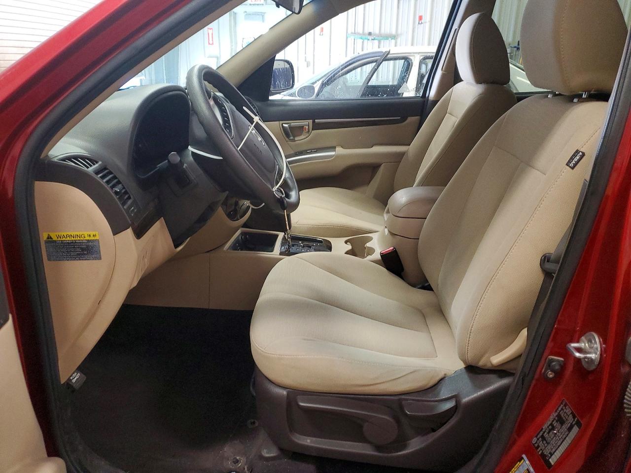 2010 Hyundai Santa Fe Gls Red vin: 5NMSGDAB8AH346942