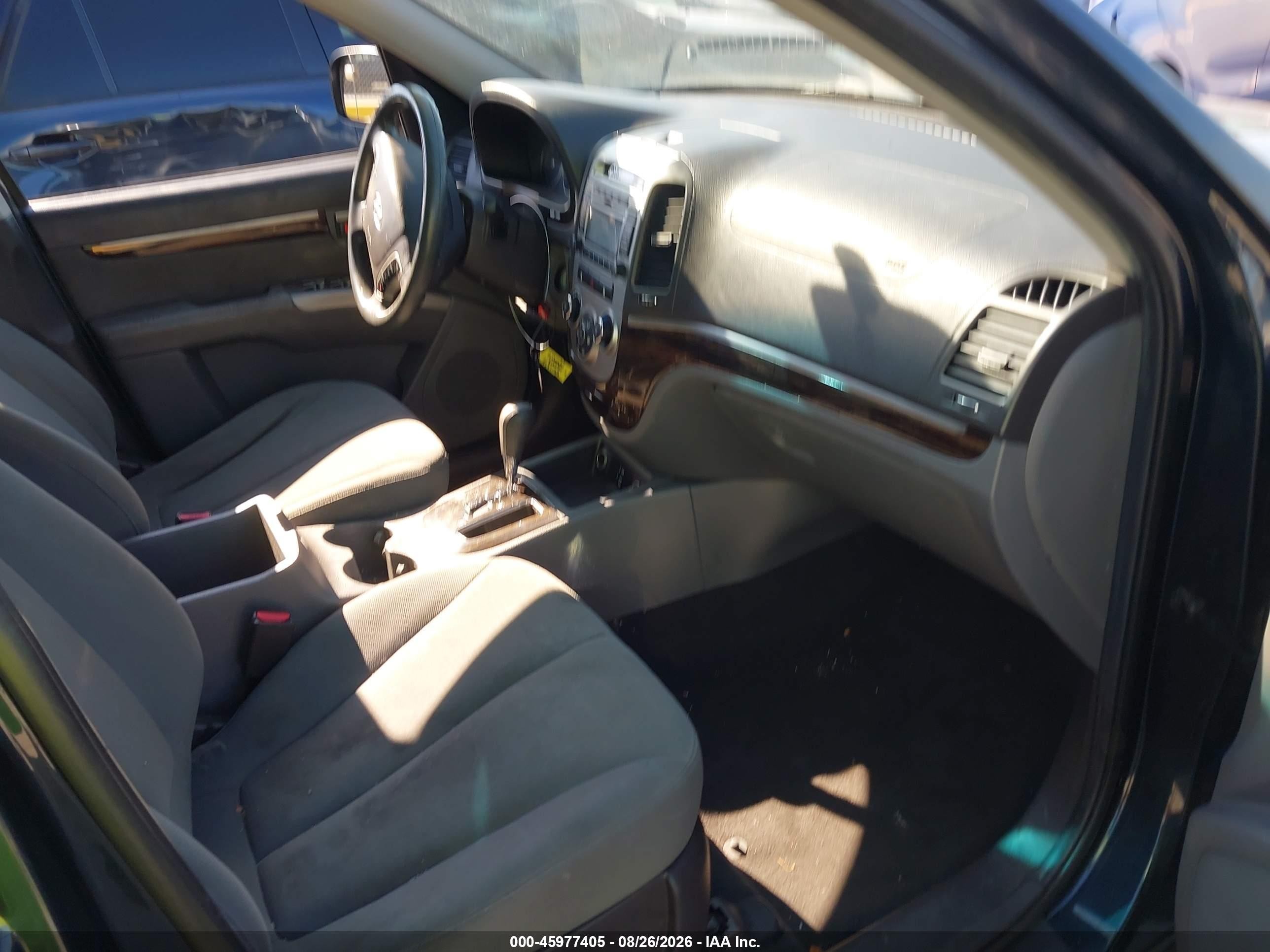 2010 Hyundai Santa Fe Gls Синий vin: 5NMSGDAB8AH377558