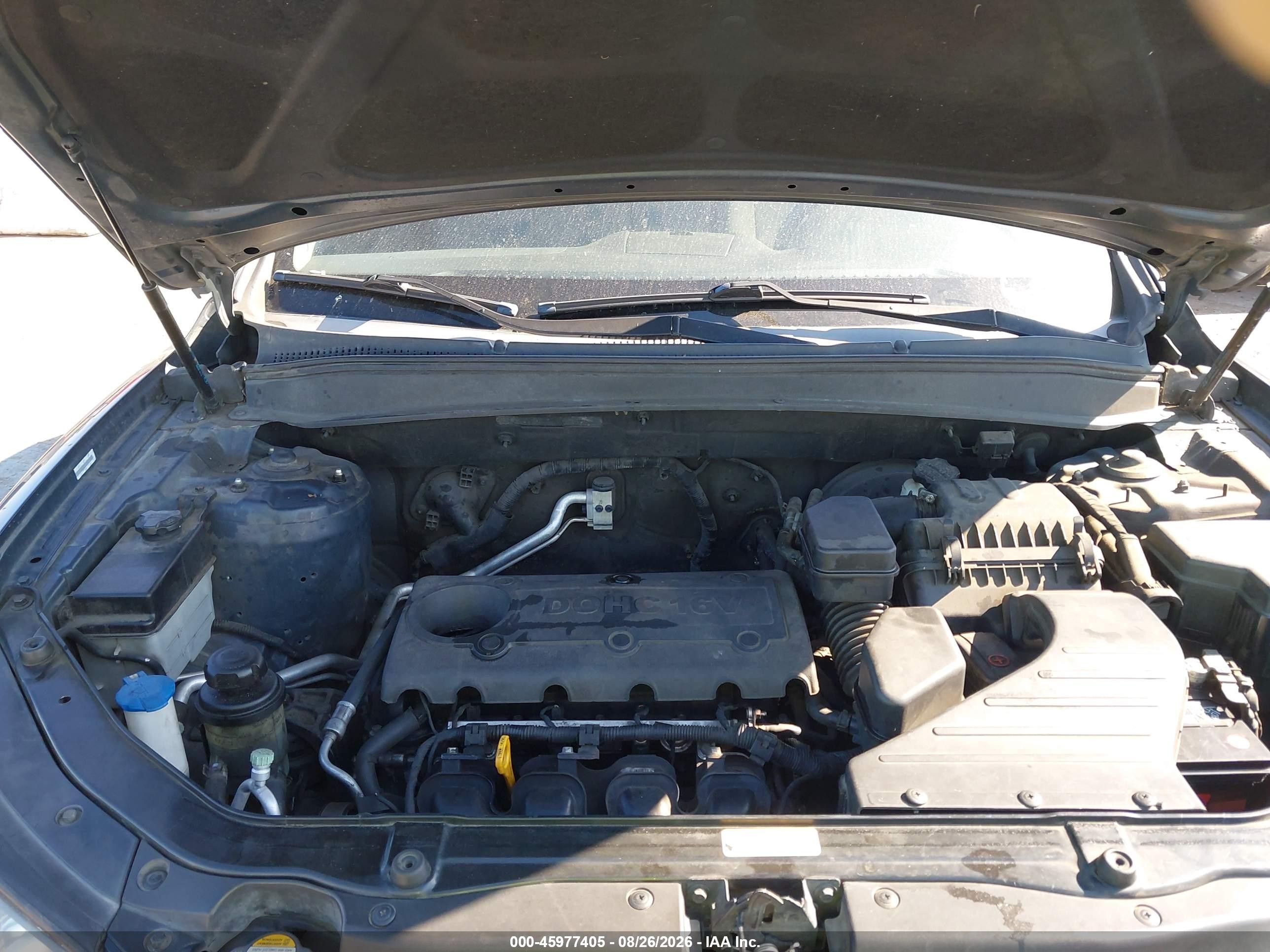 2010 Hyundai Santa Fe Gls Синий vin: 5NMSGDAB8AH377558