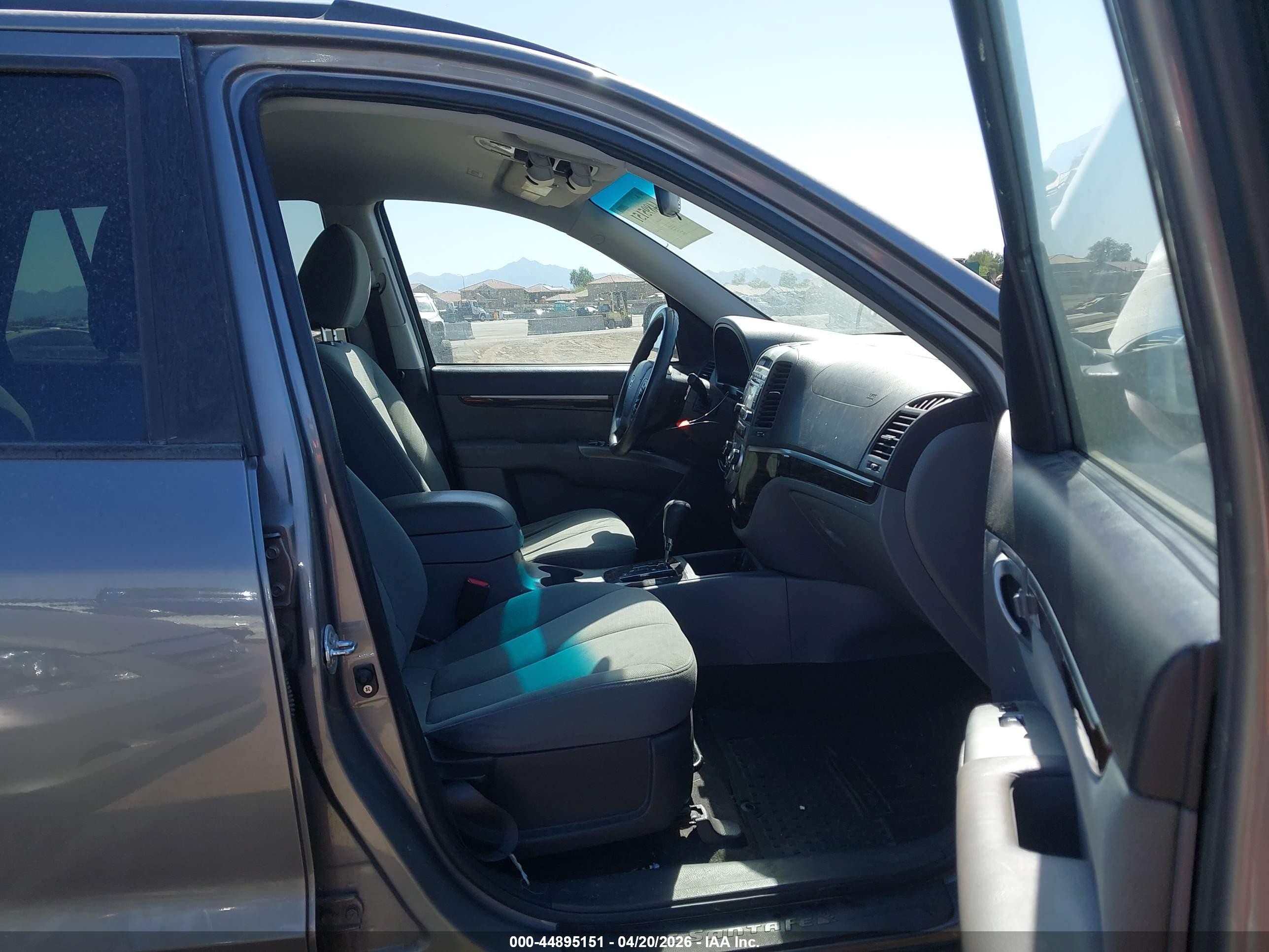 2010 Hyundai Santa Fe Gls Gray vin: 5NMSGDAB9AH371381