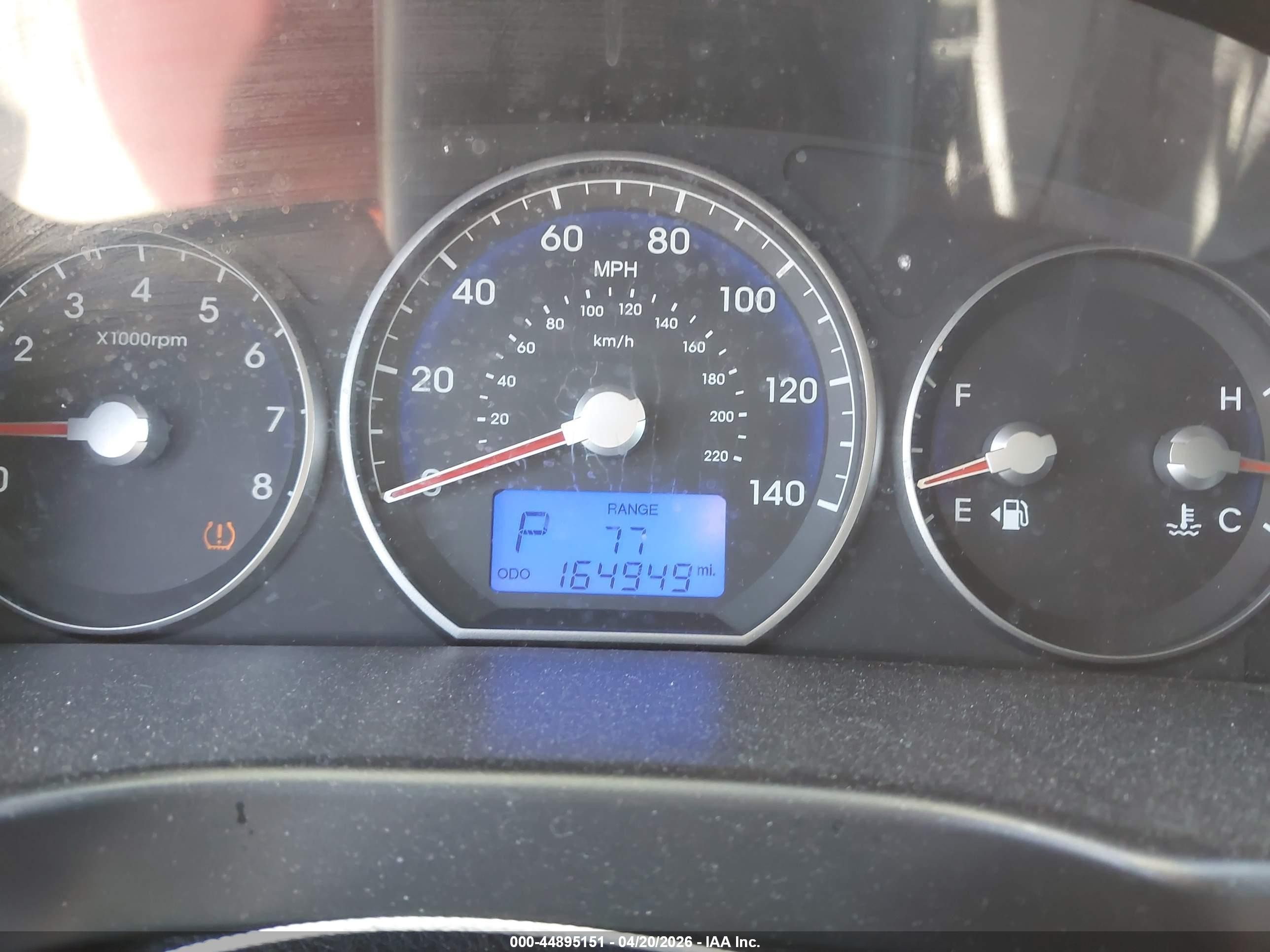 2010 Hyundai Santa Fe Gls Gray vin: 5NMSGDAB9AH371381