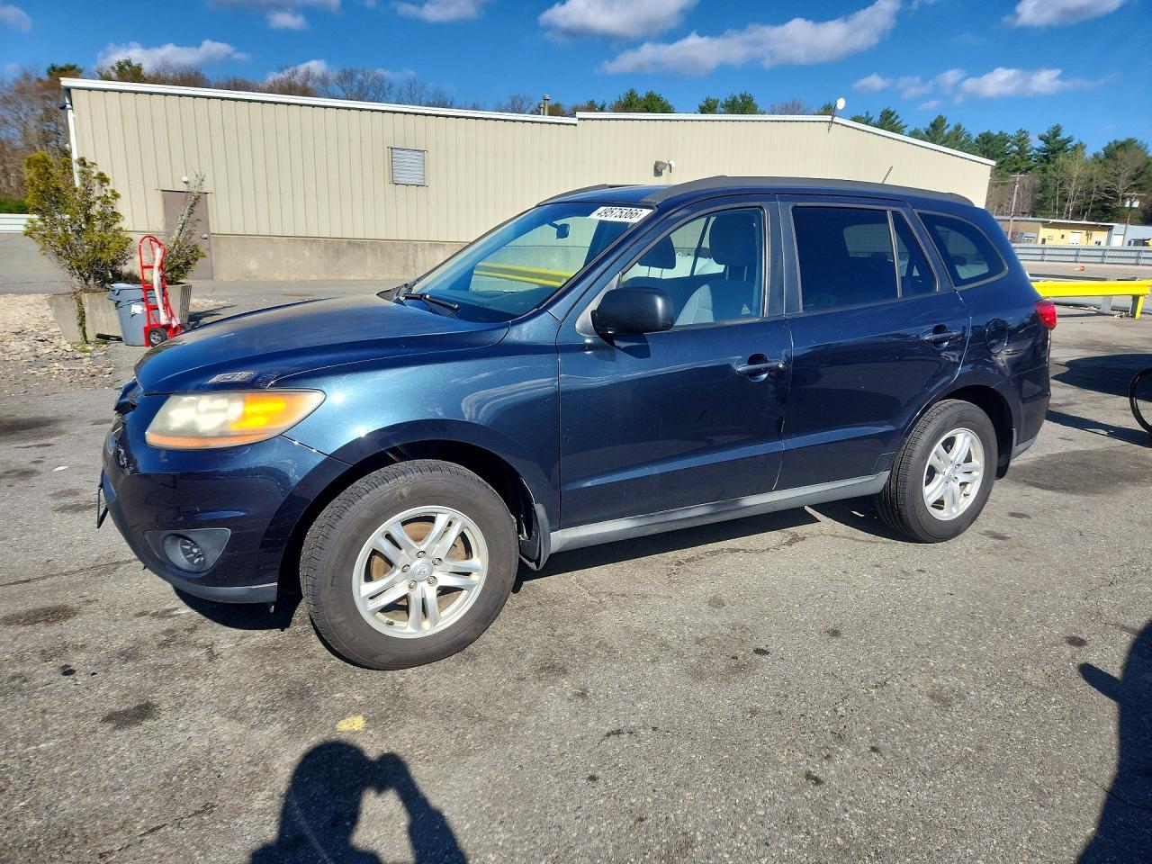 2010 Hyundai Santa Fe Gls Blue vin: 5NMSGDAB9AH374586