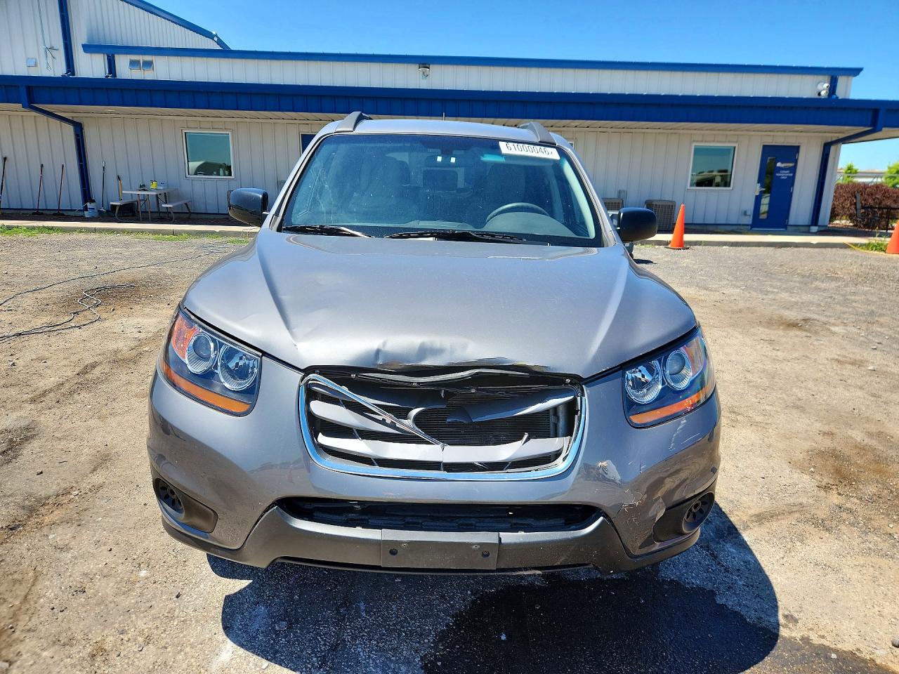 2010 Hyundai Santa Fe Gls Gray vin: 5NMSGDAB9AH397883