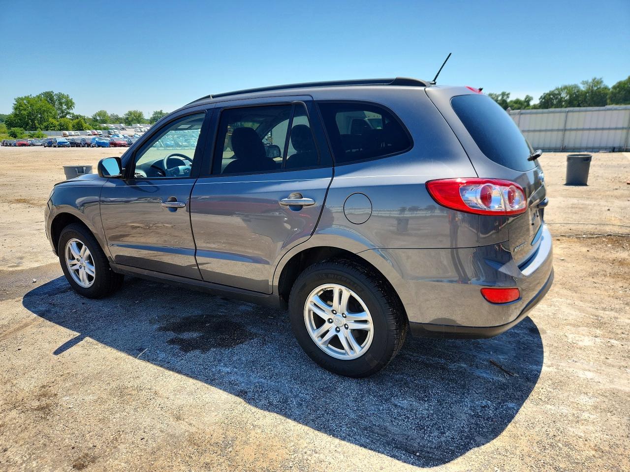2010 Hyundai Santa Fe Gls Gray vin: 5NMSGDAB9AH397883