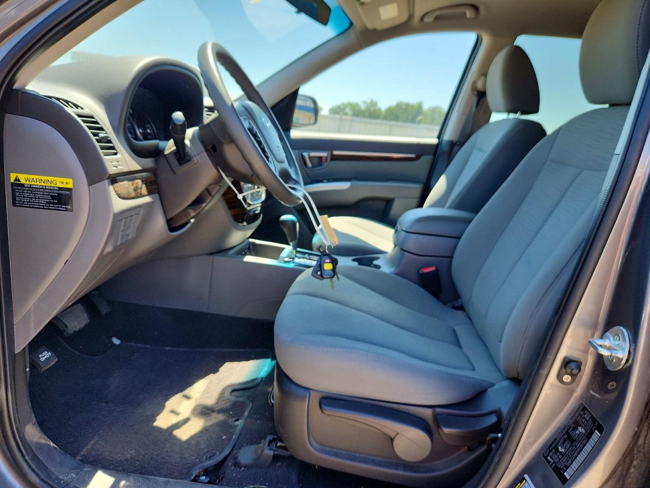 2010 Hyundai Santa Fe Gls Gray vin: 5NMSGDAB9AH397883