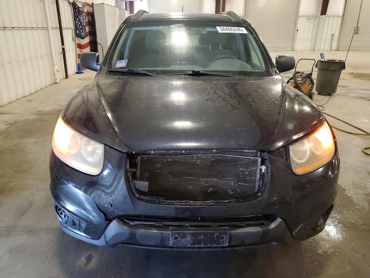 2010 Hyundai Santa Fe Gls Black vin: 5NMSGDABXAH402251