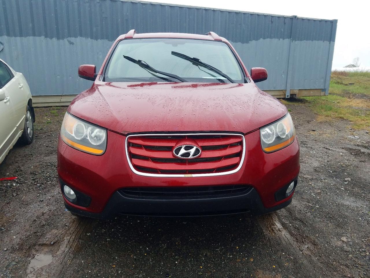 2010 Hyundai Santa Fe Gls Red vin: 5NMSGDAG1AH356935