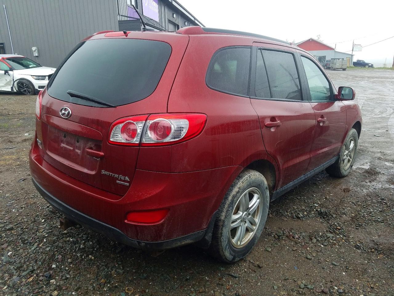 2010 Hyundai Santa Fe Gls Red vin: 5NMSGDAG1AH356935