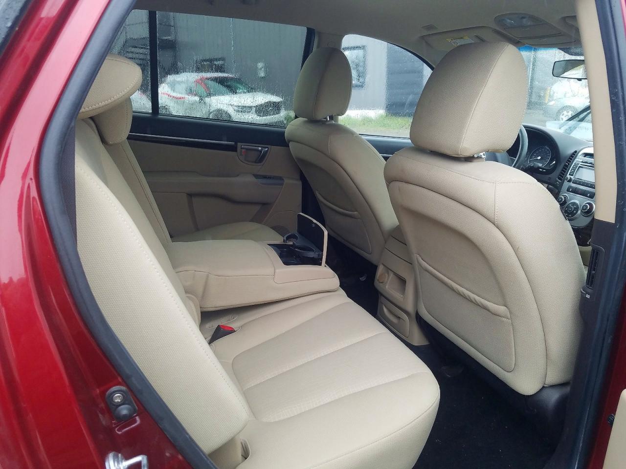 2010 Hyundai Santa Fe Gls Red vin: 5NMSGDAG1AH356935