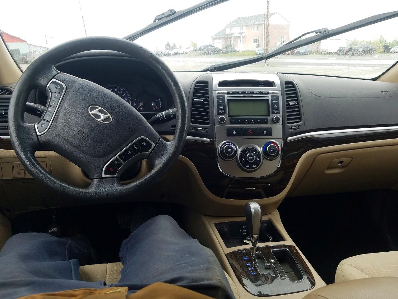 2010 Hyundai Santa Fe Gls Red vin: 5NMSGDAG1AH356935