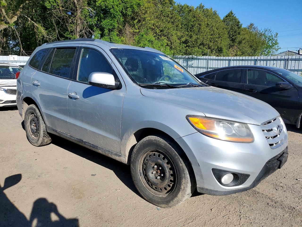 2010 Hyundai Santa Fe Gls Серый vin: 5NMSGDAG6AH376596