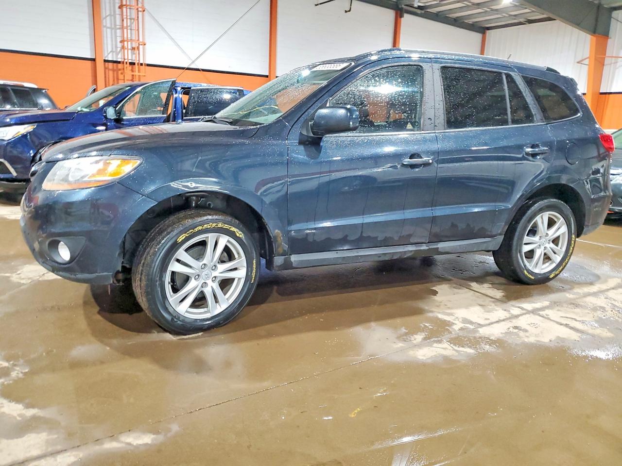 2010 Hyundai Santa Fe Gls Blue vin: 5NMSGDAG7AH353120