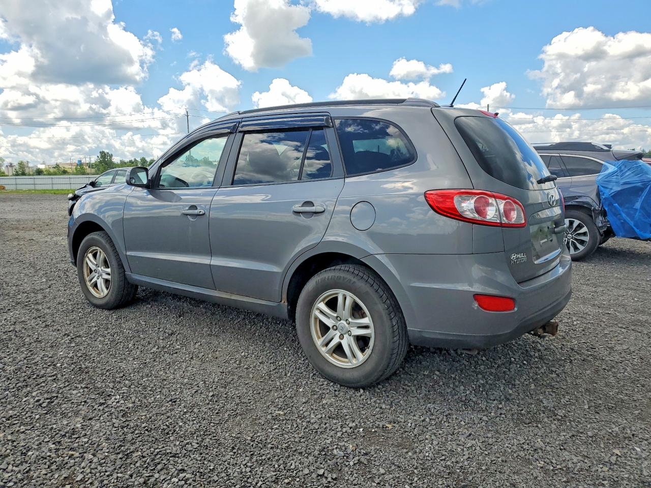 2010 Hyundai Santa Fe Gls Gray vin: 5NMSGDAGXAH393403
