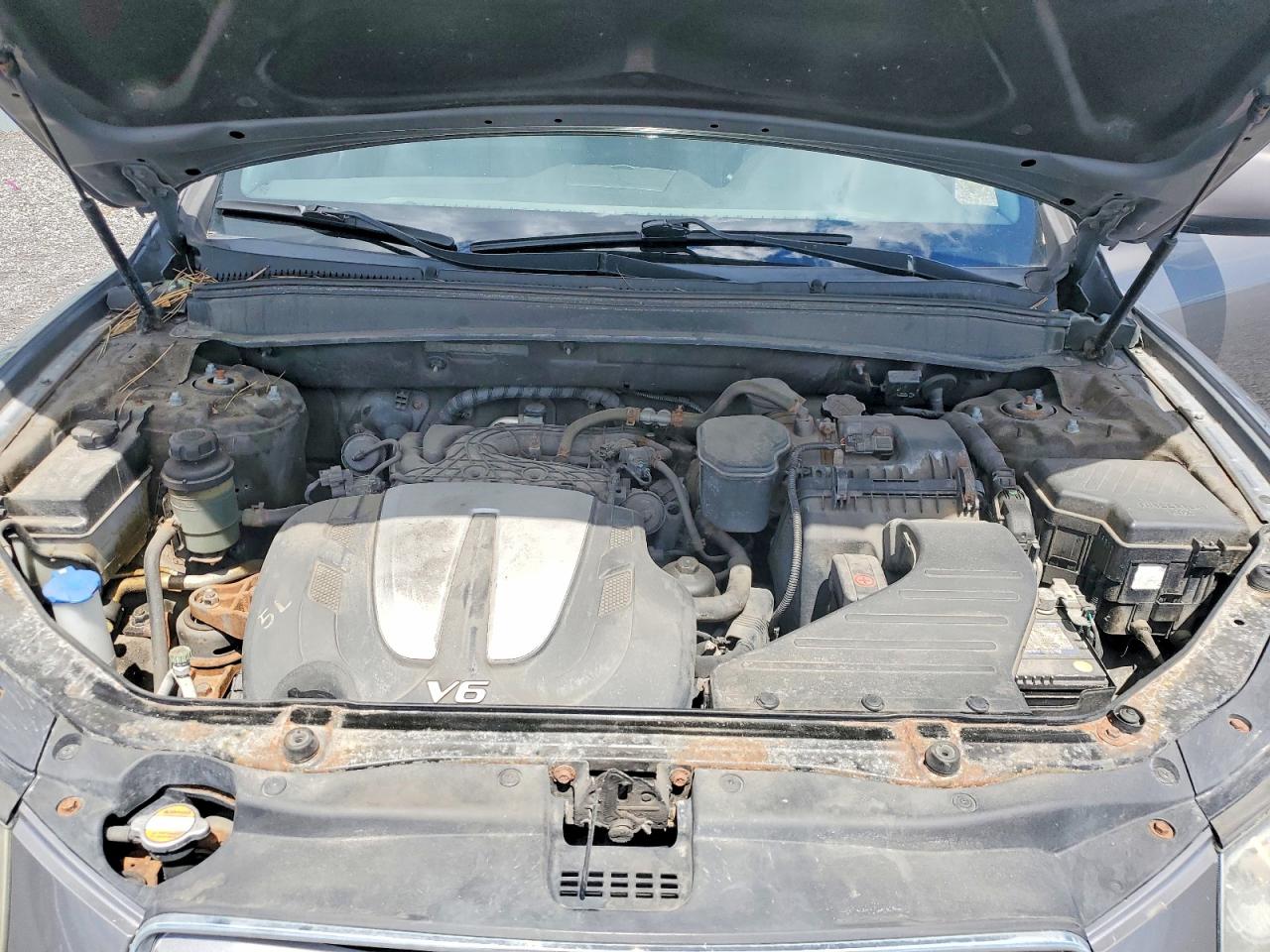 2010 Hyundai Santa Fe Gls Gray vin: 5NMSGDAGXAH393403