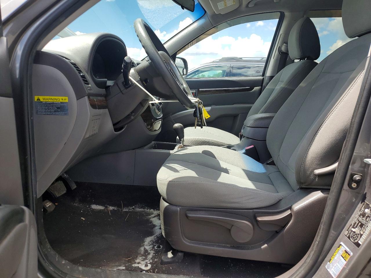 2010 Hyundai Santa Fe Gls Gray vin: 5NMSGDAGXAH393403