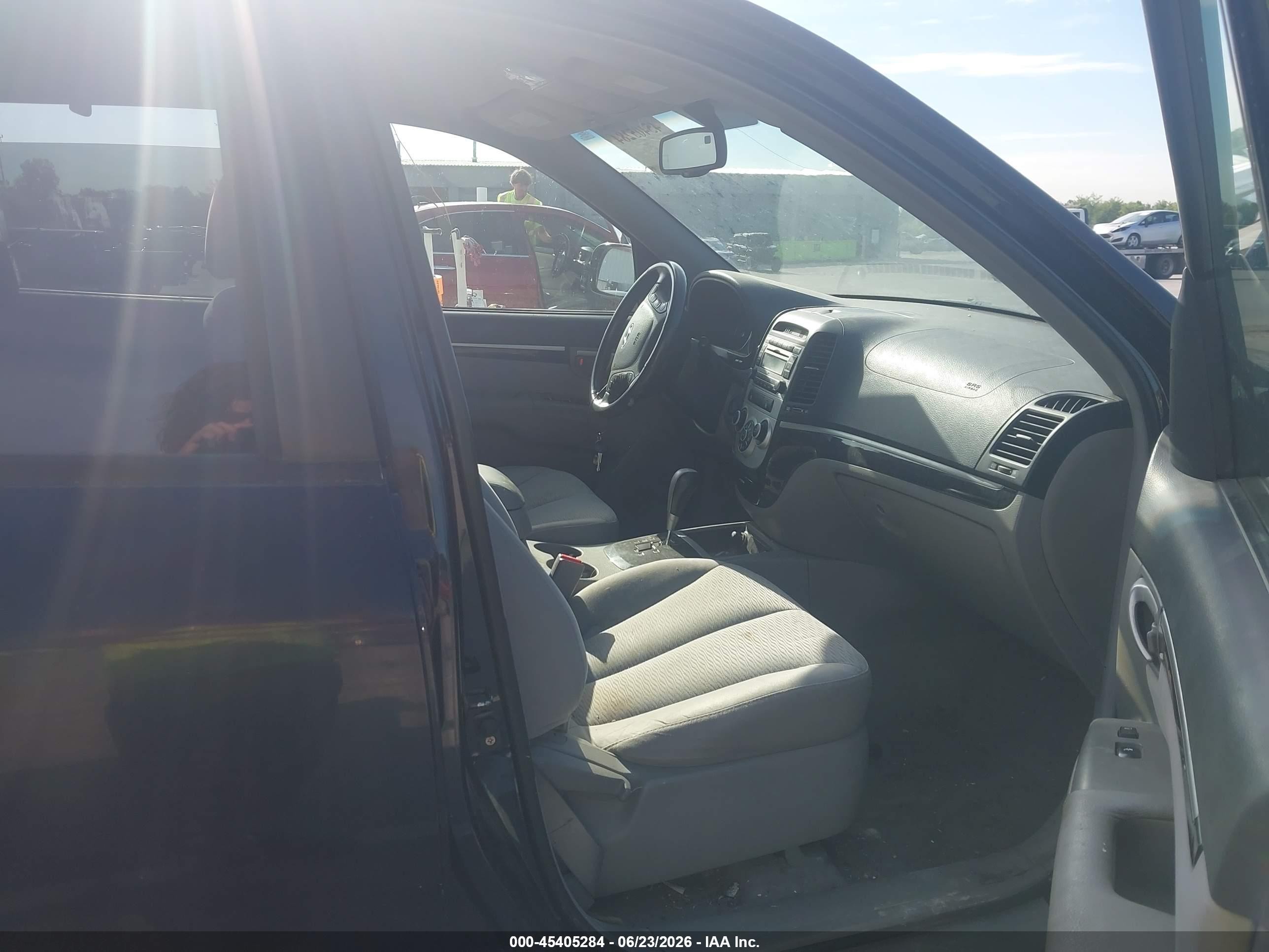 2007 Hyundai Santa Fe Limited/se Black vin: 5NMSH13E07H028146