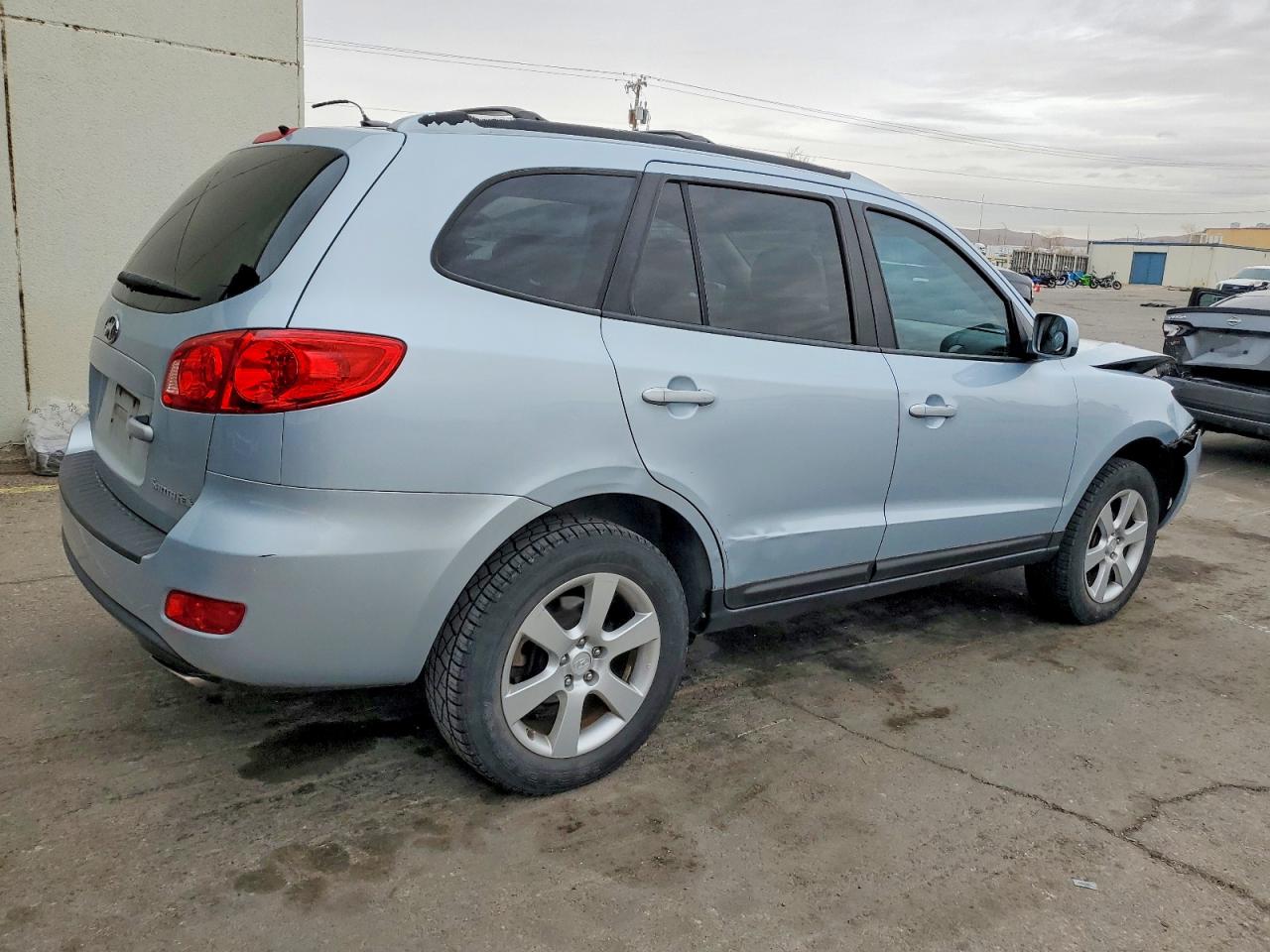 2007 Hyundai Santa Fe Se Blue vin: 5NMSH13E07H059963