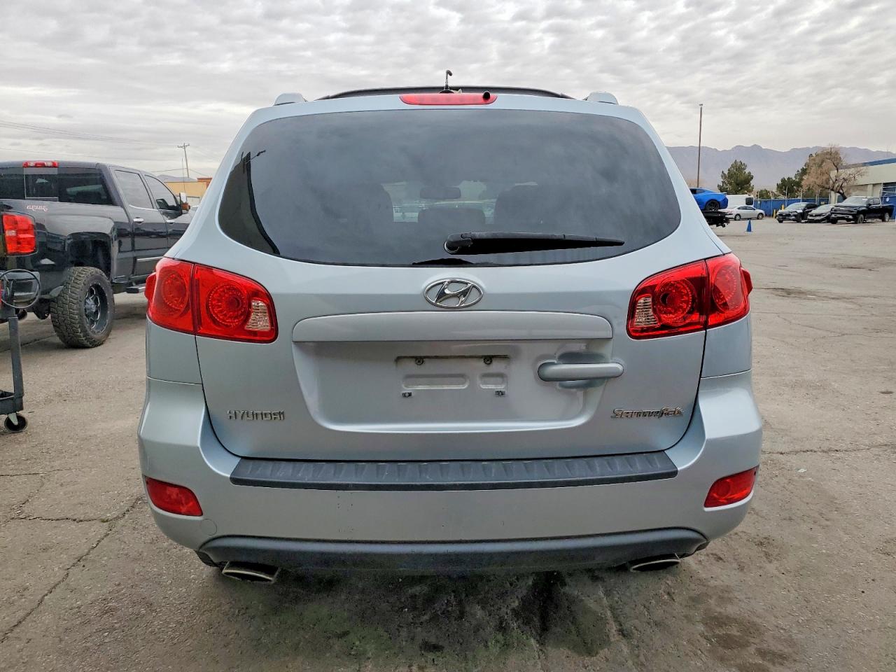 2007 Hyundai Santa Fe Se Blue vin: 5NMSH13E07H059963