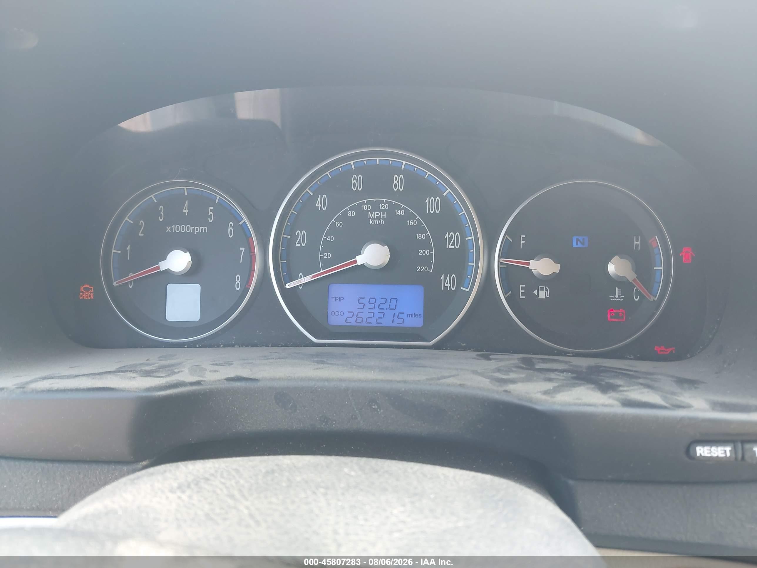 2007 Hyundai Santa Fe Limited/se Light Blue vin: 5NMSH13E07H119157