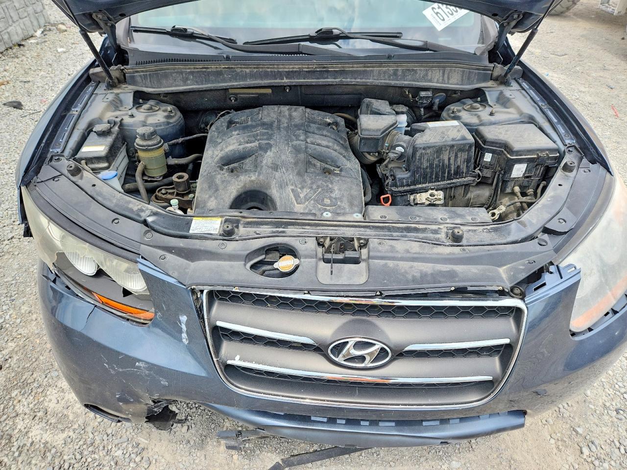 2008 Hyundai Santa Fe Se Blue vin: 5NMSH13E08H149230