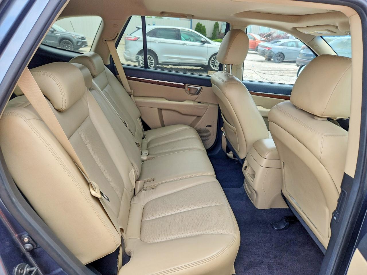 2008 Hyundai Santa Fe Se Blue vin: 5NMSH13E08H149230