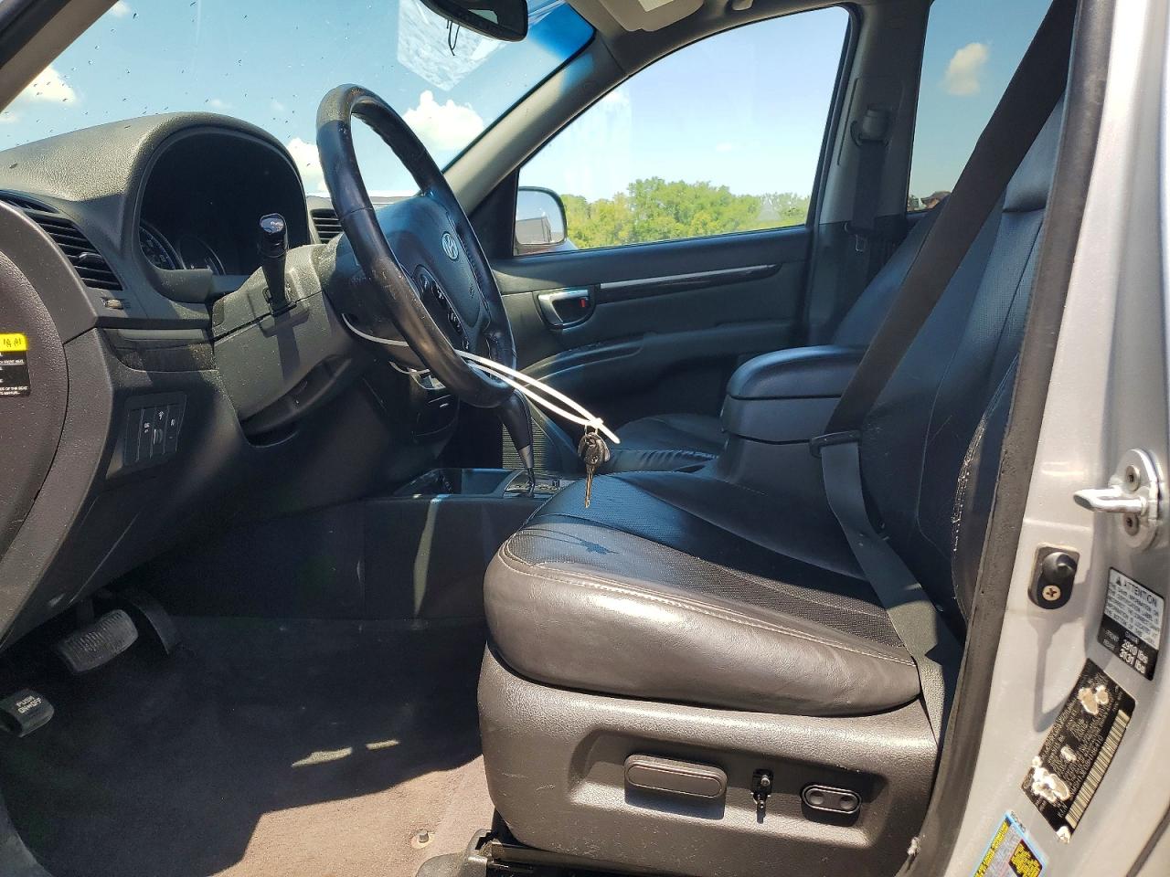 2008 Hyundai Santa Fe Se Silver vin: 5NMSH13E08H186410