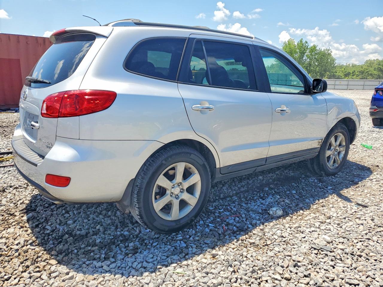2008 Hyundai Santa Fe Se Silver vin: 5NMSH13E08H186410