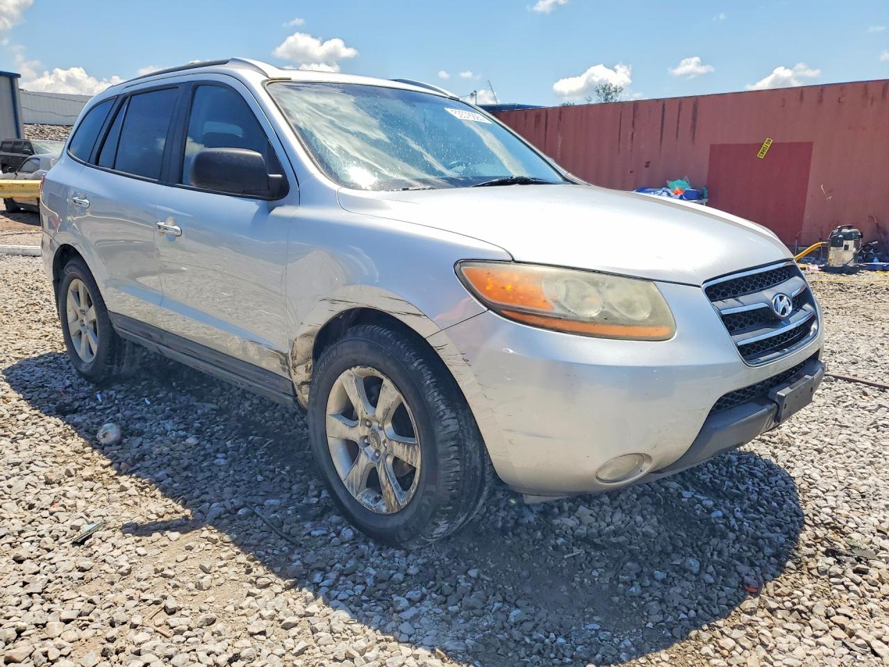 2008 Hyundai Santa Fe Se Silver vin: 5NMSH13E08H186410