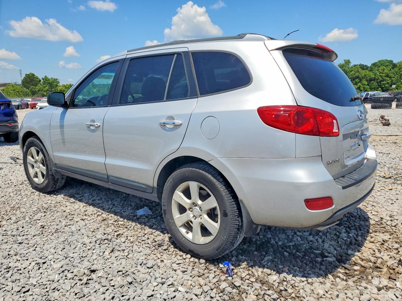 2008 Hyundai Santa Fe Se Silver vin: 5NMSH13E08H186410